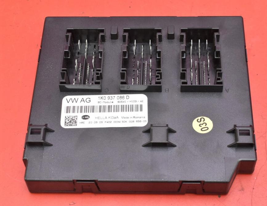 Volkswagen Golf VI 2008-2013 hatchback 1.4 TSI petrol Caxc MT 90 kW 2010  Modul komfortu 1K0937086D