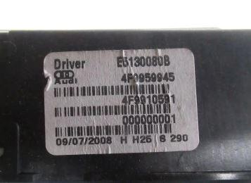 Audi A6 C6 2004-2011 combi 2.0 TDI diesel MT 100 kW 2006  Motorček ostatné 4F9959945 4F9827851F