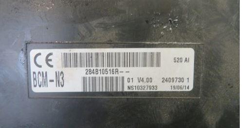 Renault Master III 2010-2019 hatchback 2.3 DCI diesel MT 96 kW 2019  Poistková skrinka 284B10516R