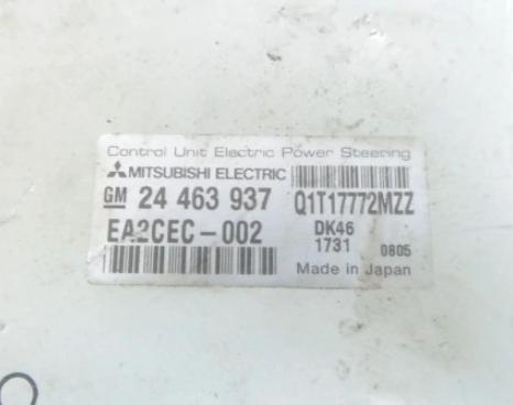 Opel Combo C 2001-2011 minivan 1.7 CDTI diesel MT 74 kW 2006  Servočerpadlo, pumpa riadenia 24463940 24463973
