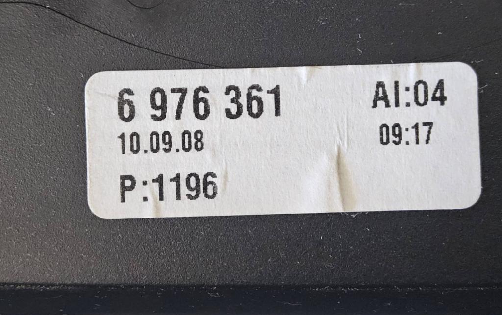 BMW 5 E60 2003-2010 sedan 3.0 petrol AT 170 kW 2008  Panel kúrenia/klimatizácie 6976361 9177717