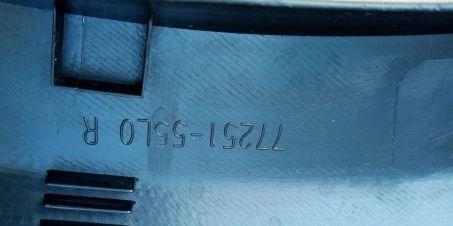 Suzuki SX4 I 2006-2014 hatchback 1.9 DDIS diesel MT 88 kW 2008  Lišta blatníka 77251-55L0R