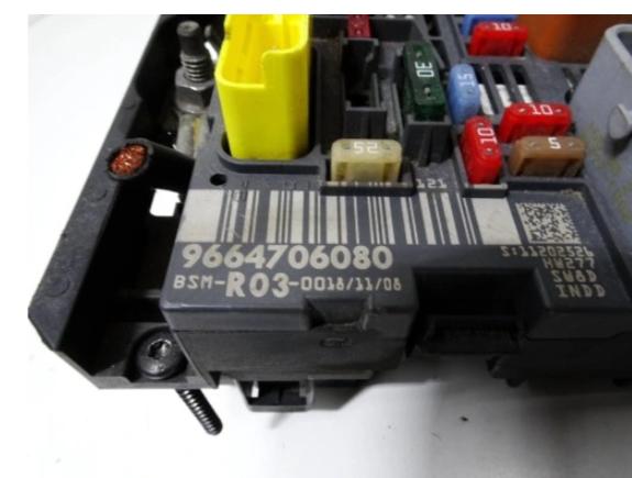 Peugeot Partner I 1996-2008 minivan 1.4 8v petrol 55 kW 2005  Modul komfortu BSM 9664706080
