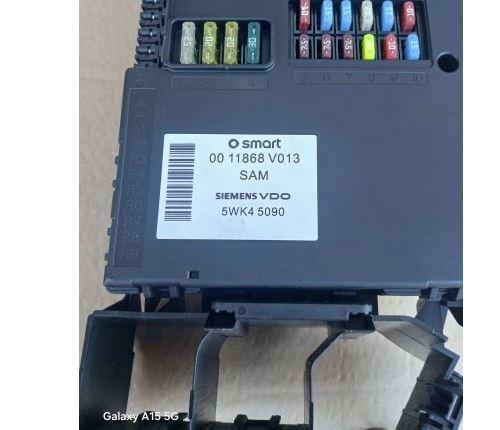 Smart Fortwo 1998-2007 hatchback 1.1 petrol AT 40 kW 2000  Modul BSI 0011868V013 5WK45090