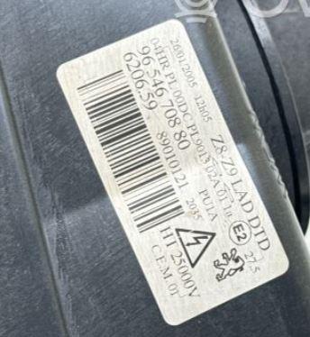 Peugeot 607 sedan 2.2 HDI diesel AT 98 kW 2001  Svetlo predné pravé 9654670880 620659
