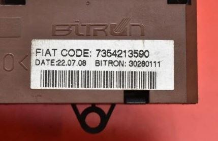 Fiat Ducato III 2006-2014 2.3 JTD diesel 88 kW 2008 Prepínač svetiel 7354213590