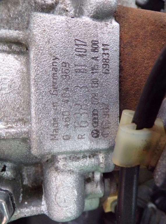 Audi A6 C5 1997-2004 sedan 1.9 TDI diesel MT 81 kW 1999  Motor diesel AVG