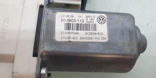 Volkswagen Passat CC 2008-2016 sedan 2.0 TDI diesel AT 125 kW 2010  Motorček okien zadný pravý 3C8959704B