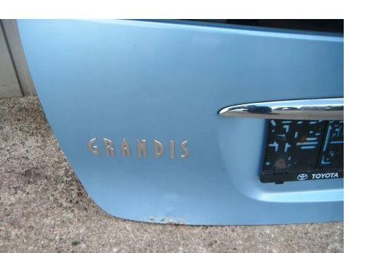 Mitsubishi Grandis hatchback 2.0 DID diesel MT 100 kW 2006  Kapota zadná (kufor)