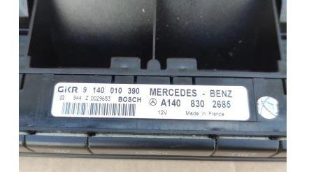 Mercedes CLK I W208 1997-2003 sedan 2.0 petrol MT 100 kW 2000  Panel kúrenia/klimatizácie A1408302685