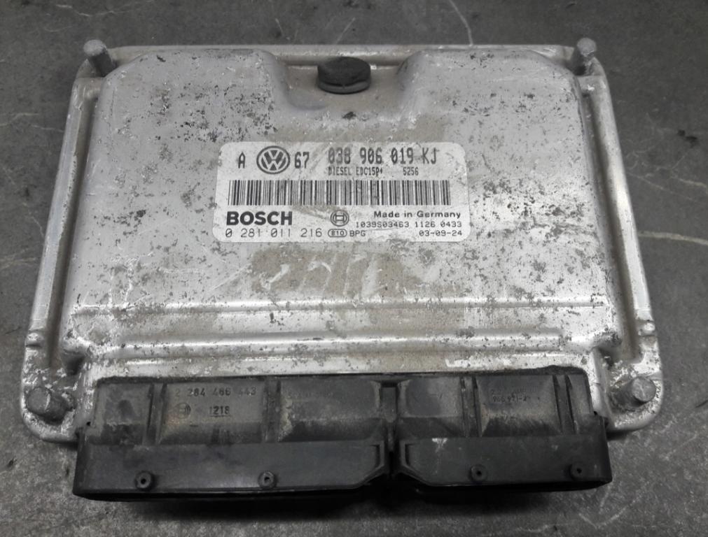 Skoda Octavia I 1996-2010 combi 1.9 TDI diesel 96 kW 2003  Riadiaca jednotka motora 038906019KJ 0281011216