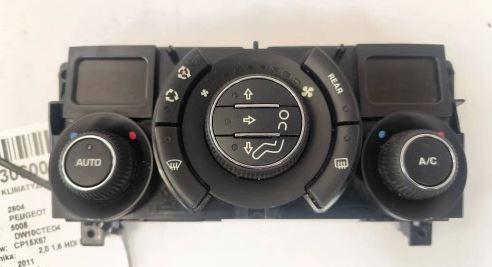 Peugeot 5008 I 2009-2017 hatchback 2.0 HDI diesel 120 kW 2010  Panel kúrenia/klimatizácie 96738323XT