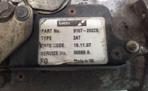 Ford Mondeo Mk2 1996-2000 sedan 1.8 TD diesel MT 66 kW 1998  Vstrekovacie čerpadlo 8448B043C 563949 9107202ZB