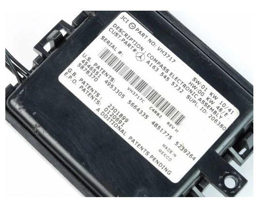Mercedes ML W164 2005-2011 hatchback 3.0 CDI diesel AT 165 kW 2008  Modul A1635455732