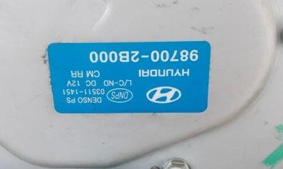 Hyundai Santa Fe II 2006-2012 hatchback 2.2 CRDI diesel AT 110 kW 2007  Motorček stieračov zadný 98700-2B000