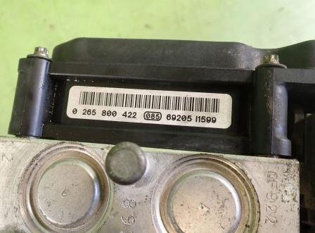 Opel Corsa D 2006-2014 hatchback 1.3 CDTI diesel 55 kW 2007  Pumpa ABS 0265800422 0265231537
