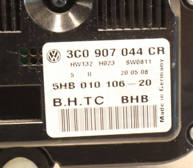 Volkswagen Passat B6 2005-2010 sedan 1.8 TSI petrol MT 118 kW 2008  Panel kúrenia/klimatizácie 3C0907044CR