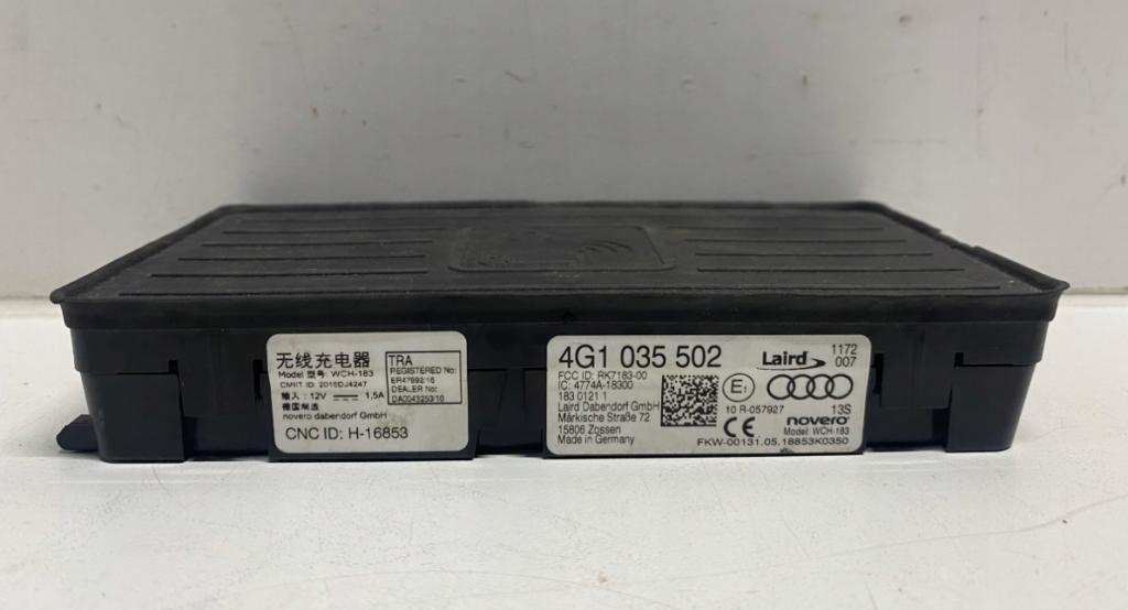 Audi A6 C7 2011-2018 sedan 2.0 TDI diesel MT 130 kW 2011  Modul komfortu Nabíjačka  4G1035502