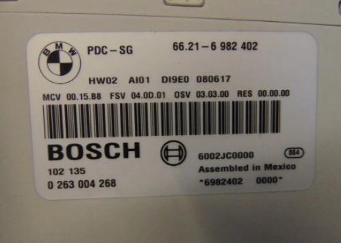 BMW 1 E87 2004-2011 hatchback   Modul  PDC - 0263004268