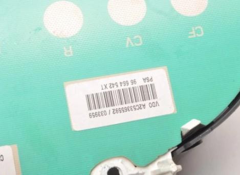 Citroen DS3 2010-2016 hatchback 1.6 16v petrol MT 88 kW 2011 Prístrojová doska 96664542XT