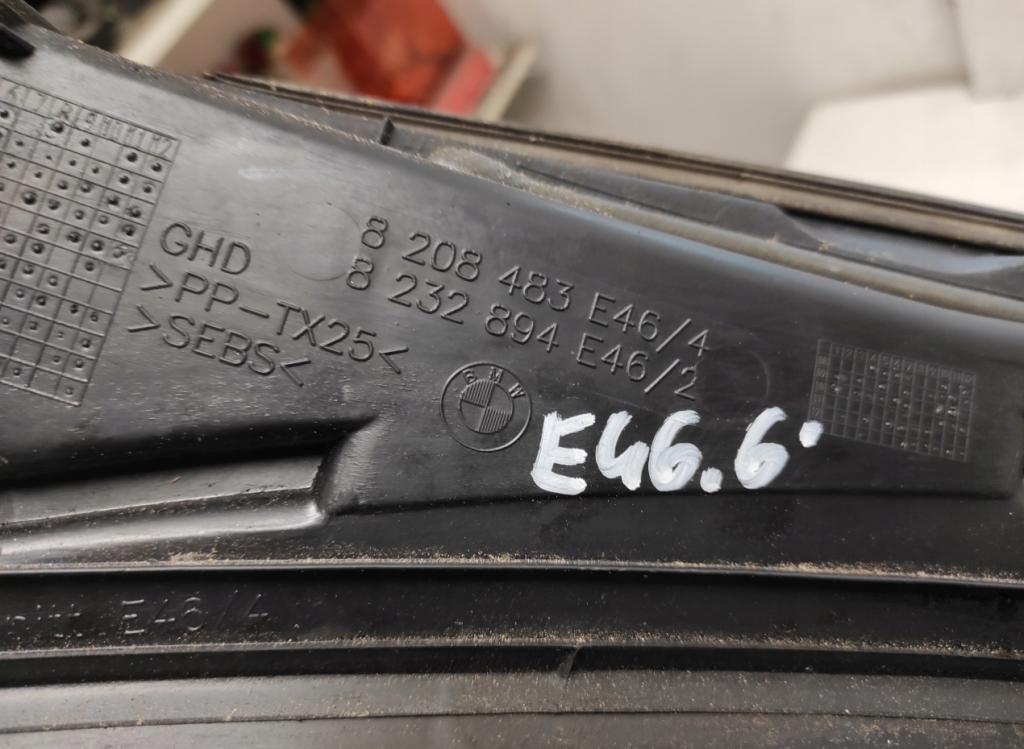 BMW 3 E46 1998-2007  Torpédo (plast pod čelným sklom) 8208483 8232894