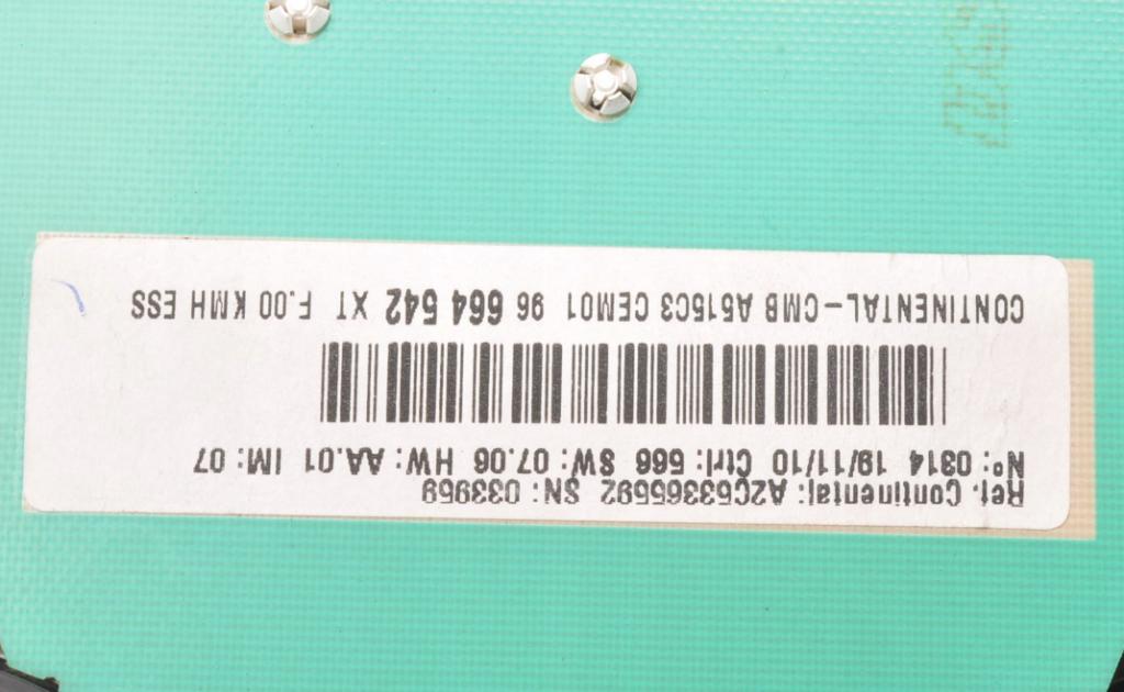 Citroen DS3 2010-2016 hatchback 1.6 16v petrol MT 88 kW 2011 Prístrojová doska 96664542XT