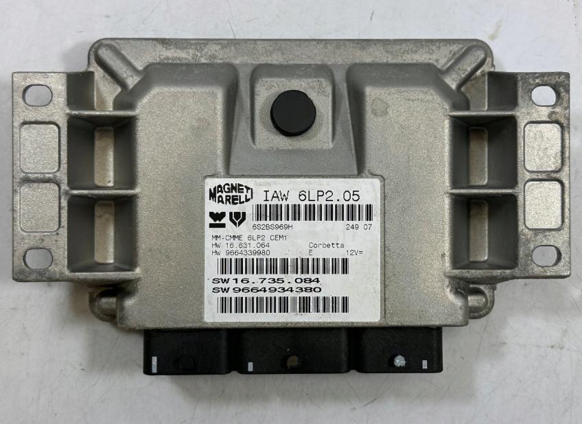 Citroen C4 I 2004-2011 hatchback 1.4 16v petrol MT 65 kW 2005  Riadiaca jednotka motora (štartovací komplet) IAW6LP205