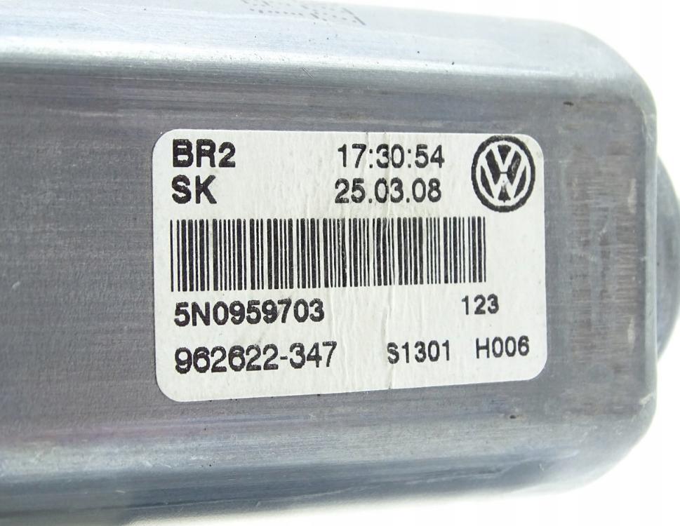 Volkswagen Tiguan I 2007-2016 hatchback 2.0 TDI diesel MT 103 kW 2009  Motorček okien zadný ľavý 5N0959703