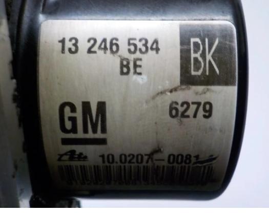 Opel Astra III 2004-2014 hatchback 1.4 16v petrol 66 kW 2007  Pumpa ABS 13246534 BK