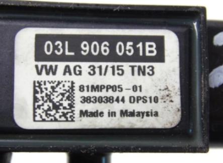 Volkswagen Passat B8 2014- combi 2.0 TDI diesel AT 110 kW 2015  Snímač tlaku sacieho potrubia (MAP senzor) 03L906051B