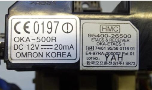 Hyundai Santa Fe 2000-2006 hatchback 2.0 CRDI diesel MT 82.5 kW 2001  Modul BSI 95400-26500