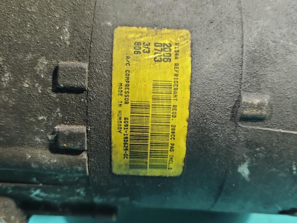 Ford Mondeo Mk4 2007-2014 sedan 1.8 TDCI diesel MT 92 kW 2008  Kompresor klimatizácie 6G91-19D629-GC