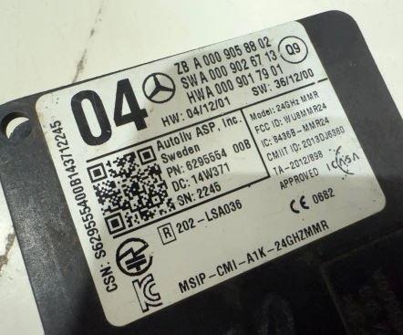 Mercedes S W221 2005-2013 sedan 3.0 CDI diesel AT 155 kW 2006  Radar A0009058802