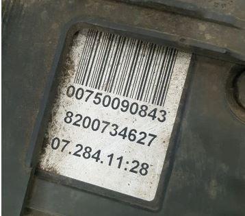 Renault Scenic II 2003-2009 hatchback 2.0 16v petrol MT 98.5 kW 2006  Ručná brzda 8200734627
