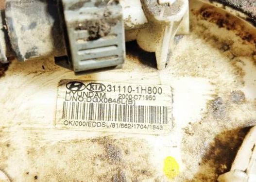 Kia Ceed I 2006-2012 hatchback 1.6 CRDI diesel MT 66 kW 2008  Palivové čerpadlo 31110-1h800