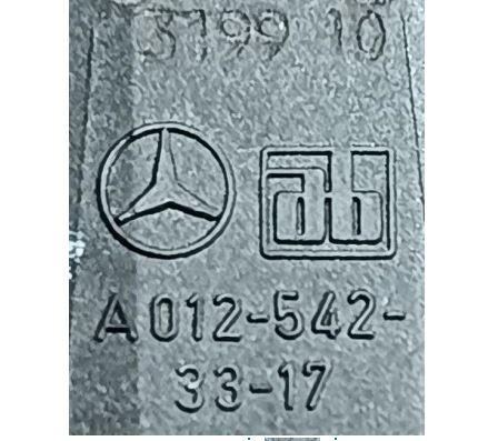 Mercedes A W168 1997-2004 hatchback 1.4 petrol MT 60 kW 1998  Potenciometer plynového pedálu A0125423317