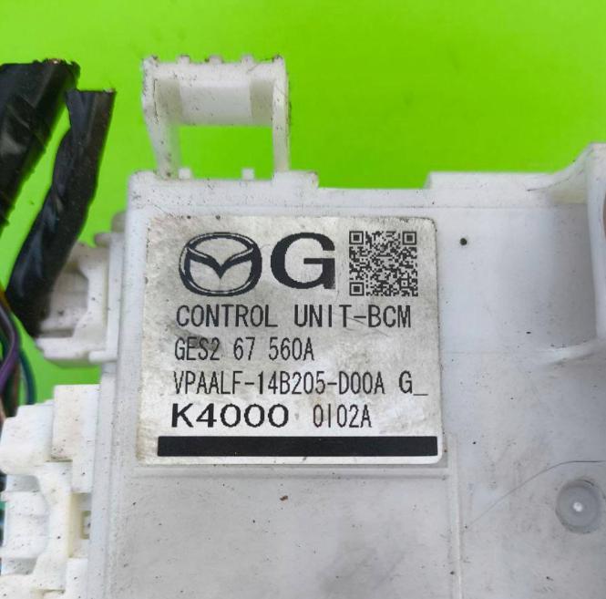 Mazda 6 II GH 2007-2012 combi 2.2 CITD diesel MT 132 kW 2011  Modul komfortu GES267560A