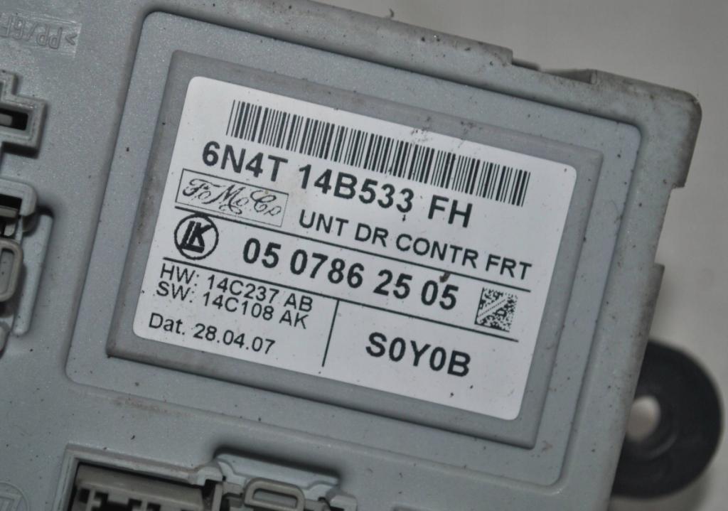 Ford Focus Mk2 2004-2011  Modul 6N4T14B533FH 0507862505