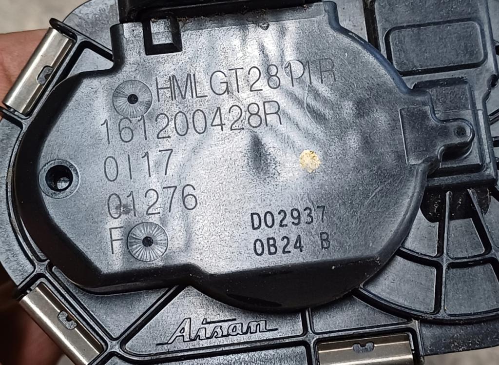 Dacia Škrtiaca klapka 161200428R