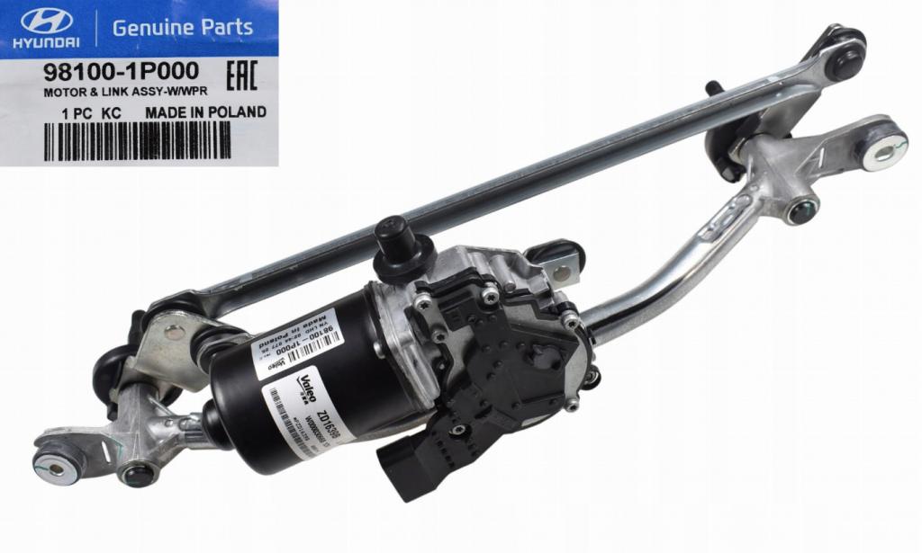 Hyundai ix20 2010-2019 hatchback 1.4 16v petrol MT 66.2 kW 2010  Mechanizmus stieračov predný 981001P000