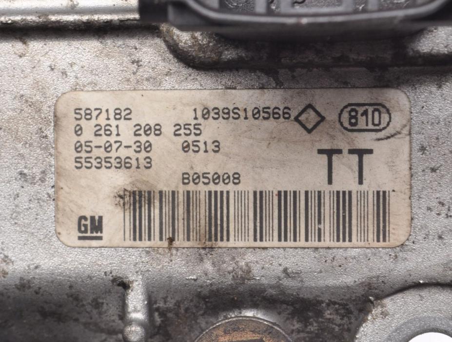 Opel Meriva A 2002-2010 hatchback 1.4 16v petrol MT 66 kW 2006  Riadiaca jednotka motora 0261208255 55353613