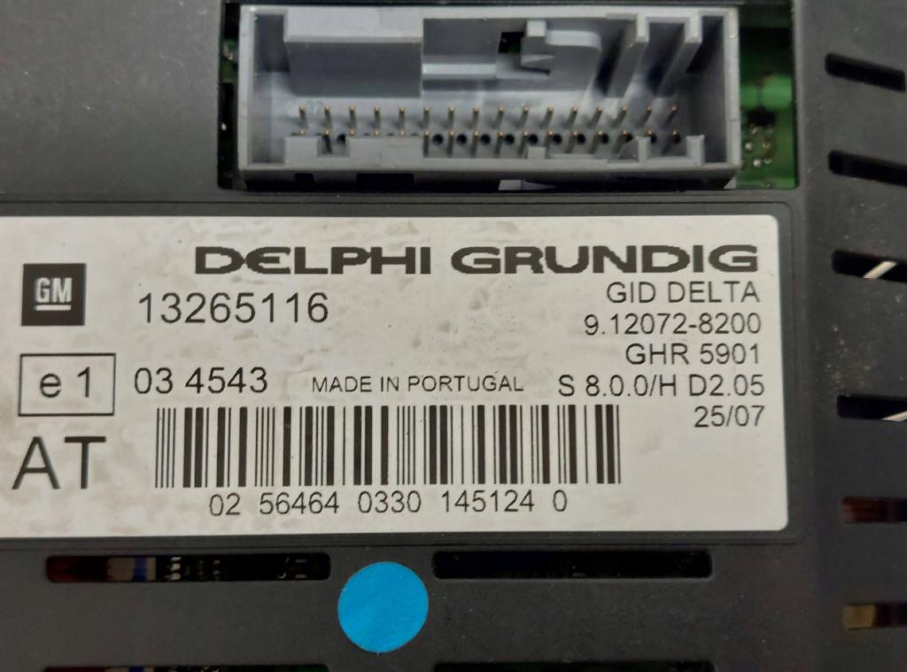 Opel Astra II 1998-2009 2006  Displej 13265116