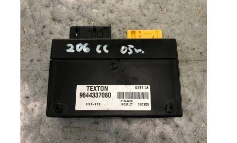 Peugeot 206 CC  1.6 16v petrol MT 80 kW 2004  Modul 9644337080