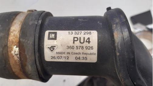 Opel Astra IV 2009-2015 hatchback 1.7 CDTI diesel MT 81 kW 2011  Hadica turbodúchadla 13327298