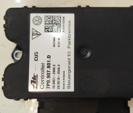Volkswagen Touareg I 2002-2010 hatchback 2.5 TDI diesel MT 128 kW 2005  Modul ručnej (parkovacej) brzdy 7P0907801D