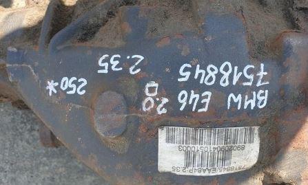 BMW 3 E46 1998-2007 hatchback 2.0 D diesel MT 110 kW 2003  Diferenciál zadný 7518845
