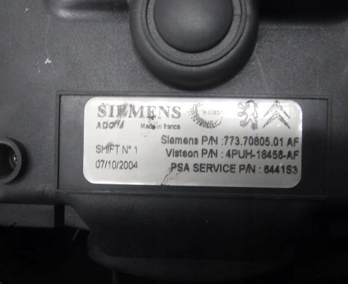 Peugeot 407 sedan 1.6 HDI diesel MT 80 kW 2007  Ventilátor kúrenia 7737080501AF 4PUH-18456-AF