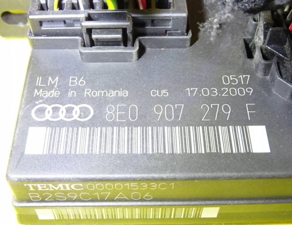 Audi A4 B6 2000-2004 sedan 1.6 petrol MT 76 kW 2002  Modul 8E0907279F