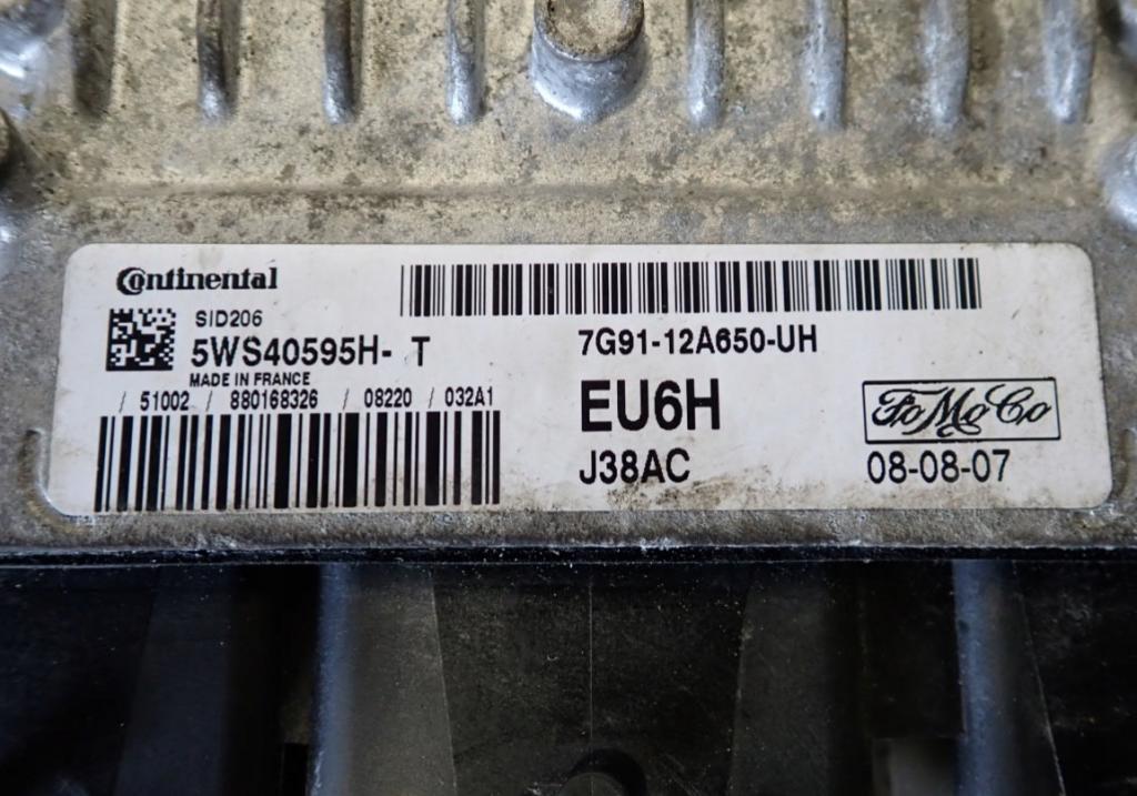 Ford Mondeo Mk4 2007-2014 hatchback 2.0 TDCI 2005  Riadiaca jednotka motora 7G91-12A650-UH