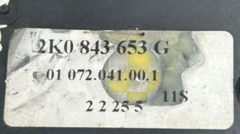 -- Znacka vozidla --    Zámok 2K0843653G 2K0843653